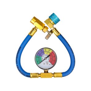 Alaska Refrigerants R1234yf cső és mérőóra (1/2 Acme palack csatlakozás)