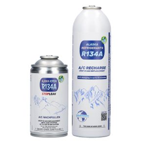 Alaska Refrigerants R134a helyettesítő klímagáz járművekhez + szivárgástömitő